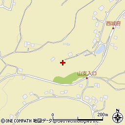 千葉県山武市森周辺の地図