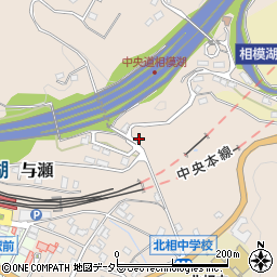 神奈川県相模原市緑区与瀬216周辺の地図