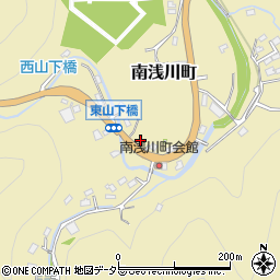 東京都八王子市南浅川町周辺の地図