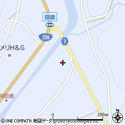 中津川市消防本部北消防署周辺の地図