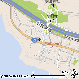 神奈川県相模原市緑区与瀬693周辺の地図