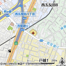 彩晃社周辺の地図