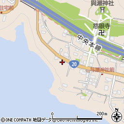 神奈川県相模原市緑区与瀬679周辺の地図