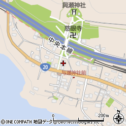神奈川県相模原市緑区与瀬691周辺の地図