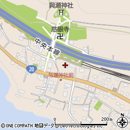 神奈川県相模原市緑区与瀬1325周辺の地図