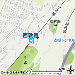福井県敦賀市山泉41-1周辺の地図