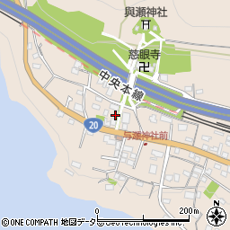 神奈川県相模原市緑区与瀬692周辺の地図