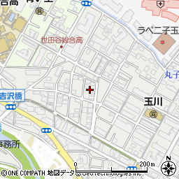 東京都世田谷区玉川4丁目32周辺の地図