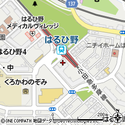 ローソンはるひ野駅前店周辺の地図