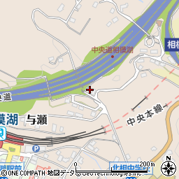 神奈川県相模原市緑区与瀬152周辺の地図