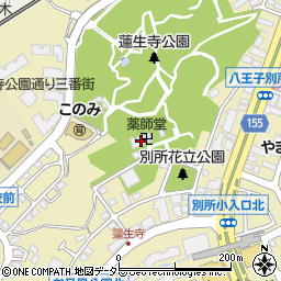 東京都八王子市別所1丁目19-10周辺の地図