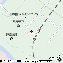 岐阜県加茂郡白川町河東600周辺の地図