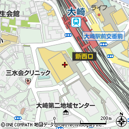 ＴｈｉｎｋＰａｒｋ・Ｔｏｗｅｒ　防災センター周辺の地図