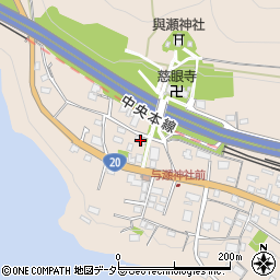 神奈川県相模原市緑区与瀬690周辺の地図