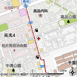 晃千葉支店周辺の地図