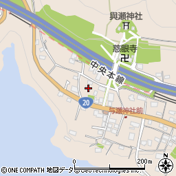 神奈川県相模原市緑区与瀬681周辺の地図