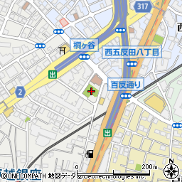 平塚中央公園周辺の地図