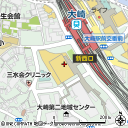 COMPHO with TERRACE 大崎シンクパーク店周辺の地図