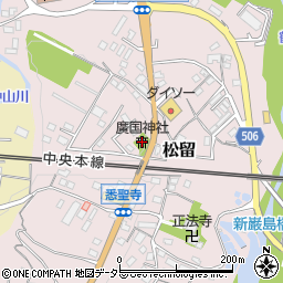 廣国神社周辺の地図
