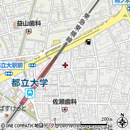 東京都目黒区平町1丁目21-8周辺の地図