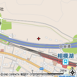 神奈川県相模原市緑区与瀬周辺の地図