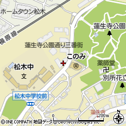 蓮生寺公園３番街４号棟周辺の地図