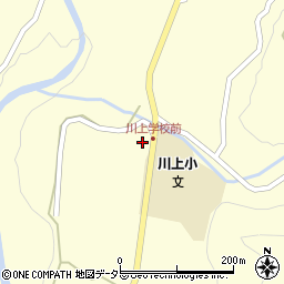 岐阜県中津川市川上田之尻363周辺の地図