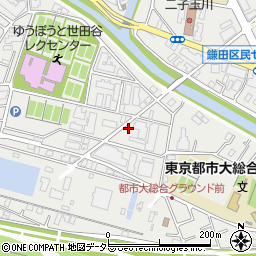 東京都世田谷区鎌田2丁目13-12周辺の地図