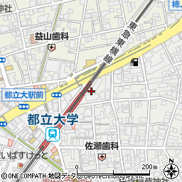 東京都目黒区平町1丁目21-16周辺の地図