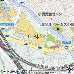 梅蘭 ゲートシティ大崎店周辺の地図