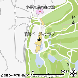 千葉バーディクラブ周辺の地図