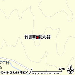 兵庫県豊岡市竹野町東大谷周辺の地図