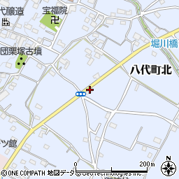 宮澤観光ぶどう園周辺の地図