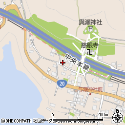 神奈川県相模原市緑区与瀬1405周辺の地図