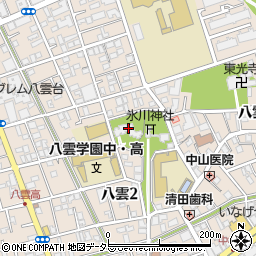 金蔵院周辺の地図