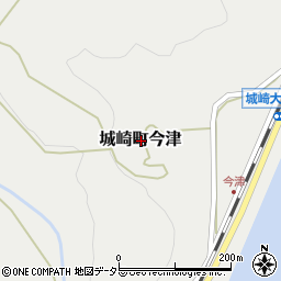 兵庫県豊岡市城崎町今津周辺の地図