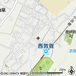 福井県敦賀市山泉27周辺の地図
