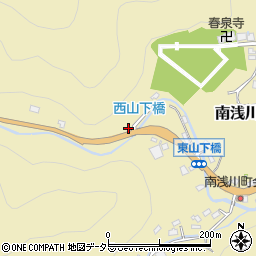 東京都八王子市南浅川町3720-1周辺の地図