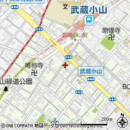 寅圭 武蔵小山店周辺の地図