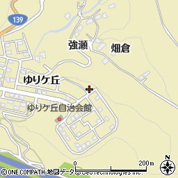 山梨県大月市賑岡町ゆりケ丘21周辺の地図