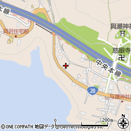 神奈川県相模原市緑区与瀬673周辺の地図