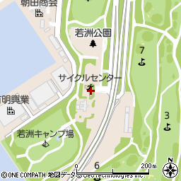 サイクルセンター周辺の地図