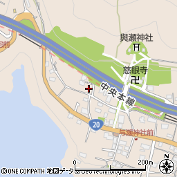 神奈川県相模原市緑区与瀬1407周辺の地図