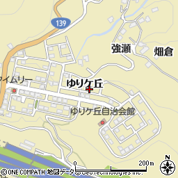 山梨県大月市賑岡町ゆりケ丘17周辺の地図