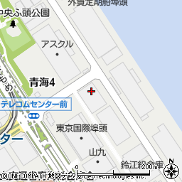 山九株式会社　東京支店美術・イベント係周辺の地図