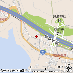 神奈川県相模原市緑区与瀬1408周辺の地図