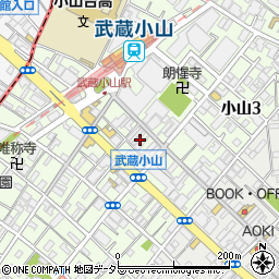 くいしん坊の食卓　武蔵小山店周辺の地図