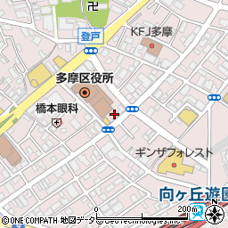 川崎市認知症コールセンター周辺の地図
