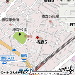 関東財務局　千葉財務事務所周辺の地図