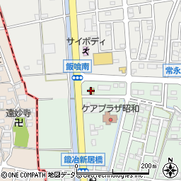 セブンイレブン昭和町飯喰店周辺の地図